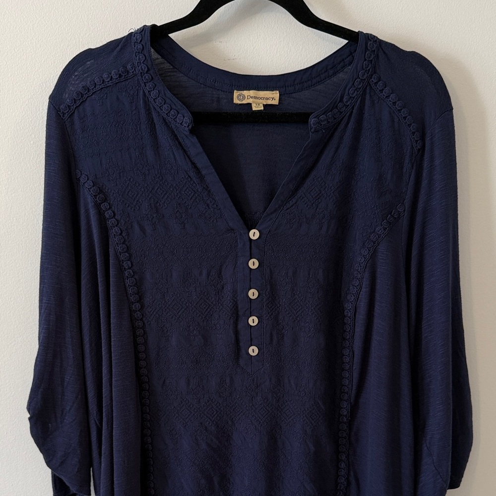 Democracy Shirt Blouse